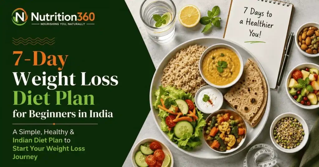 7-Day Weight Loss Diet Plan for Beginners in India