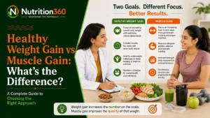 Healthy Weight Gain vs Muscle Gain: What’s the Difference?